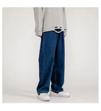 SHOPMOCHO Men's Jeans Pants Straight Trousers for Men Jean Spring Denim Mens Man Male Trendyol Streetwear Korean Fashion Men Boys  Sale