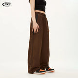 Shopmocho Y2K Vintage Fashion Loose Pant 2025 Casual Street Hip Hop Baggy Pants High Waist Wide Leg Trousers Solid Joggers Women Clothes