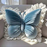 Shopmocho Princess Butterfly Office Pillow Living Room Bow Bedroom Car Sofa Cushion Home New Pillow Room