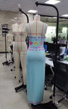 Shopmocho Women y2k Vintage Starfish Sequins Maxi Dress Sexy Sleeveless Bodycon Tank Dress Backless Summer Beach Party Long Dresses