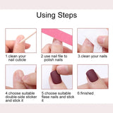 SHOPMOCHO 10PCS Cute Pink Blue Lolita French Lace Handmade Press On Nails 3D Teddy Bear Bow Pearl Fake Nails Sweet Elegant Long Nail Art