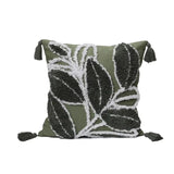 SHOPMOCHO 45x45CM Embroidered Floral Pillow Case Decor Home Light Luxury Sweet Pillow Cushion Cover Throw Square Funda Cogines De