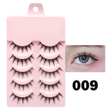 Shopmocho New Manga Lashes Soft Natural Eyelashes Thick False Eyelashes Manga Eyelashes Daily Dating Makeup Eyelashes Lashes Wispy