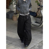 SHOPMOCHO ZHIZOU Women Baggy Jeans Dark Academia Cyber Punk Designer Harajuku Denim Pants Goblin Core Grunge Wide Fit American Retro Y2K