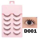 Shopmocho New Manga Lashes Soft Natural Eyelashes Thick False Eyelashes Manga Eyelashes Daily Dating Makeup Eyelashes Lashes Wispy