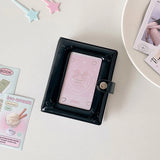 Shopmocho Travel Photo Album Small Card Storage Book Photocard Holder Card Holder 3 Inch INS Korean Style Mini Cute Photo Storage Album