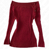 Shopmocho Sexy Punk Y2k Long sleeve Crop Top One shoulder Harajuku Grunge Goth Pullover Streetwear Hip Hop Baby Tee Retro Fashion Top EMO