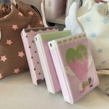 Shopmocho Travel Photo Album Small Card Storage Book Photocard Holder Card Holder 3 Inch INS Korean Style Mini Cute Photo Storage Album