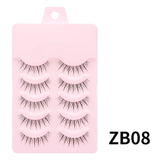 Shopmocho New Manga Lashes Soft Natural Eyelashes Thick False Eyelashes Manga Eyelashes Daily Dating Makeup Eyelashes Lashes Wispy