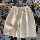 Shopmocho Waffle shorts men's summer thin new loose casual sports fashion brand beach American five-point pants