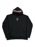 SHOPMOCHO New Casual Sports Style Hooded Sweatshirt, Football Team Embroidered Personalized Street Pullover, Unisex Loose Long-Sleeved Top