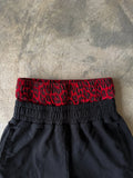 SHOPMOCHO Retro Loose Y2K American Leopard Print Casual Pants Stretch Retro Punk Embroidered Rope Sweatpants Jogging Mens Straight Pants