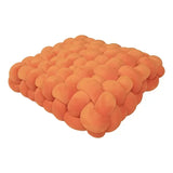 SHOPMOCHO Square Knot Stuffed Cushion Nordic Aesthetic Pillow Decorative Plush Pillow Office Sleeping Floor Windowsill Back Cushion Decor