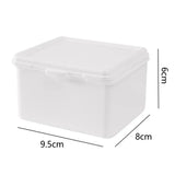 Shopmocho Kpop Photocard Storage Box Transparent Acrylic Photo Card Organizer Compartment Flip Box Card Case Protector Container Korean