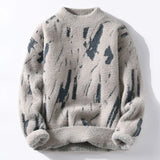 SHOPMOCHO Brand Clothing High Quality Fashion Sweaters/Male Loose Casual Knitted Pullover/Man Casual Round Neck Sweaters M-3XL