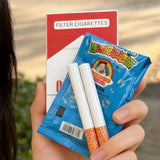 SHOPMOCHO INS Funny Strange Cigarette Box Toy Photo Prop as Gifts for Your Friend Gng Device Bubble Machine Outdoor Portable Party Gifts