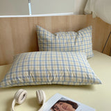 SHOPMOCHO 100 Cotton Pillowcase 2 PCS Colorful Stripe Pillow Case Bedding Black Pillow Cover Envelope Pillow Case Cover Nordic Sling