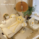 Shopmocho 160cm Funny Yellow Star Long Leg  Pillow Cushion Cartoon Anime Home Sofa Car Bedroom Cartoon Gift