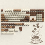 SHOPMOCHO Pink Cat Dye Sublimation PBT Keycaps 136 Keys MOA Profile Keyboard Keycaps for Cherry Gateron MX Switches Mechanical Keyboards