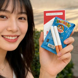 SHOPMOCHO INS Funny Strange Cigarette Box Toy Photo Prop as Gifts for Your Friend Gng Device Bubble Machine Outdoor Portable Party Gifts