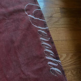 SHOPMOCHO Y2K Casual Loose Jeans Vintage Letter Print Rivet Waist Belt Design Red High Waist Wide Leg Jeans Men Women Hip Hop Streetwear