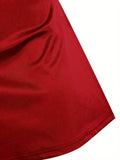 Shopmocho 2025 Lady va va voom Satin hip suspender dress women's dress
