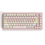 SHOPMOCHO Pink Cat Dye Sublimation PBT Keycaps 136 Keys MOA Profile Keyboard Keycaps for Cherry Gateron MX Switches Mechanical Keyboards