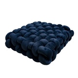 SHOPMOCHO Square Knot Stuffed Cushion Nordic Aesthetic Pillow Decorative Plush Pillow Office Sleeping Floor Windowsill Back Cushion Decor