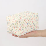 Shopmocho 1 pc exquisite bowknot single-layer pencil case, floral pattern design storage bag, a must-have for back to school season