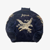 SHOPMOCHO Hip Hop Japan Harajuku Style Jacket Gothic Dragon Pattern Bomber Jackets High Quality Embroidered Y2k Zipper Fleece Lined Coat