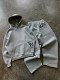 SHOPMOCHO  Trendy High Street Retro Casual Streetwear Men's Sports Suit Y2K Harajuku Embroidered Hoodie men Hip-hop Loose Sweatpants
