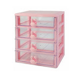 SHOPMOCHO Desktop Storage Box Organizer Student Drawer Box Pen Holder Cute Office Childrens Hair Accessories Stationery Rack Organizer Box