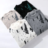 SHOPMOCHO Brand Clothing High Quality Fashion Sweaters/Male Loose Casual Knitted Pullover/Man Casual Round Neck Sweaters M-3XL