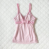 SHOPMOCHO-American Retro Harajuku Kawaii Fairy Tale Aesthetic Women Camisole Tee Casual Slim Chic Print Sleeveless Crop Top Y2K Streetwear