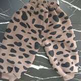 SHOPMOCHOBaby Plush Pants Velvet Autumn Winter Boy's Thick Sweatpants Kids Girls Cartoon Trousers Children's Warm Pants Trend