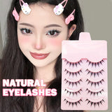 Shopmocho New Manga Lashes Soft Natural Eyelashes Thick False Eyelashes Manga Eyelashes Daily Dating Makeup Eyelashes Lashes Wispy