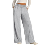 SHOPMOCHO-Women's High Waisted Wide Leg Sweatpants Casual Yoga Jogger Pants