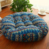 SHOPMOCHO Round Floor Cushion Pillow Thickened Tatami Yoga Mat for Meditation Machine Washable Seat Cushion Office Sleeping Mat