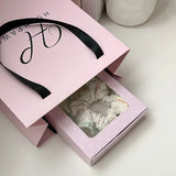 SHOPMOCHO 1/3/5/10pcs Packaging Boxes With Bowknot DIY Candy Cookies Gift Window Boxes Handmade Soap Wrapping Supplies Wedding Decor