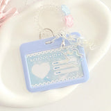 Shopmocho Kpop Photocard Holder Photo Display Holder With Love Keychain
Idol Picture Protector Sleeves Credit ID Cards Protective Case
