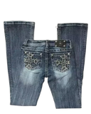 SHOPMOCHO Vintage Blue Baggy Jeans High Waist Slim Flared Trousers Gothic Womens Jeans Y2K Harajuku Hip Hop Pocket Embroidery Denim Pants