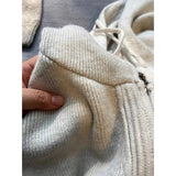 Shopmocho Hooded Knitted Cardigan Women Korean Fashion Zipper Sweater Outerwear Winter Long Sleeve Knitwear Streetwear Casual Jumpers New