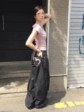 SHOPMOCHO 2025 Autumn Winter Women's Denim Jeans Y2K Wide Fit Baggy Jeans Grunge Harajuku Cowboy New In Pants Korean Mom Jeans Punk Retro