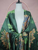 Shopmocho Elegant Floral Summer Sexy Lady Beach Bikini Mini Kimonos Plus Size African Women Fashion Swimwear Loose Cardigans Clothes