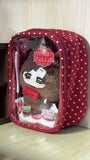 Shopmocho New 10cm Ita Bag Mandarin orange Milk Strawberry Doll Storage Display Portable Game Anime Fashion DIY Bag Storage