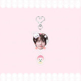 Shopmocho KPOP ZB1 Merch Keychain for Women Men ZEROBASEONE Kawaii Fashion Acrylic Fruit Key Ring Holder Gifts Car Bag Charm Accessories