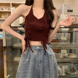 Shopmocho 2025 Spring New Vintage Denim Skirt Matching Set Women's Elegant Loose Hollow Knitted Shirt+Sexy Split Dress Two Piece Suit