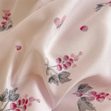 Shopmocho 1pc Quilt Cover Queen/King Size Purple Grape Printed Duvet Cover220x240cm Single Size Comforter Cover (without pillowcase)