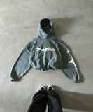 SHOPMOCHO Retro Gothic Men Hoodie New American High Street TrendY2k Harajuku Men Loose and Casual Sweatshirt