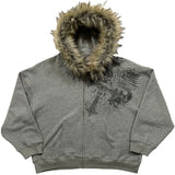 SHOPMOCHO Autumn and winter new Y2K unisex zipper thick sweatshirt jacket with hat simple daily versatile and not monotonous